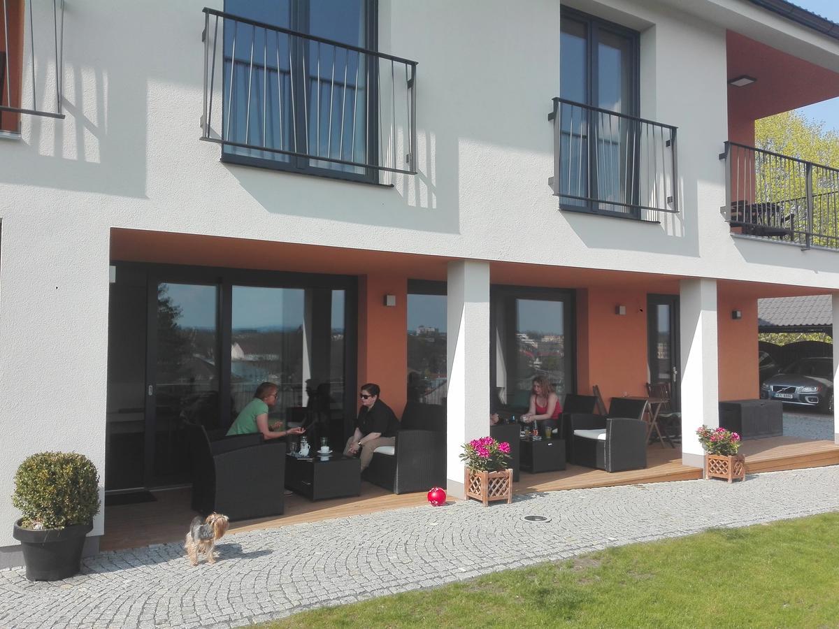 Penzion Cafe Na Svahu Cheb Εξωτερικό φωτογραφία